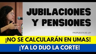 CALCULO PENSIONES y JUBILACIONES EN UMAS [upl. by Kara-Lynn]