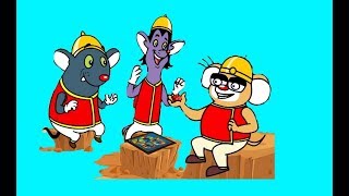 RatATat Royal Mice Brothers  1 Hour Mega Compilation Chotoonz Kids Funny Cartoon Videos [upl. by Euqina]