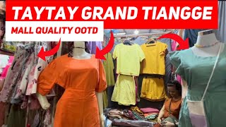 TAYTAY GRAND TIANGGE  Affordable Mall Quality Outfits  Detailed Vlog Part 4 [upl. by Eytak]