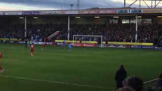 Josh Ginnelly goal v Coventry in slow mo 101118 [upl. by Slerahc]