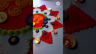 Navratri amp Diwali special rangoli design🌹🌹🌹 Laxmi paul rangoli  Dasara rangoli design 2024 [upl. by Dermott]