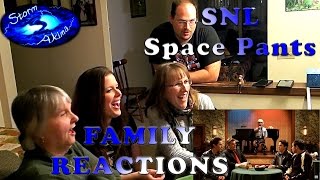 Space Pants Family Reactions SNL [upl. by Betthezul473]