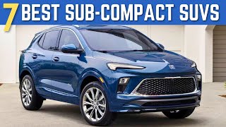 Top 7 Best SubCompact SUVs To Buy In 2023 [upl. by Yrek]