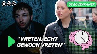 HOUDA 34 verdoofde met BINGEEATING haar gevoelens  DE BOVENKAMER 4  NPO3 [upl. by Valentia505]