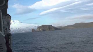 Jan Mayen  Vulkan hinter Wolken [upl. by Lihcox339]