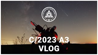 Komet C2023 A3 TsuchinshanATLAS VLOG Unterwegs in der Eifel und in einem TV Studio [upl. by Ungley]