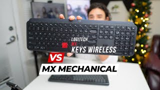 BEST Productivity Keyboard Logitech MX Keys Vs MX Mechanical Wireless [upl. by Oirasec]