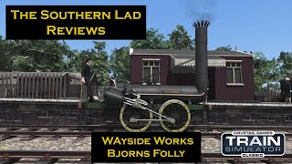 TSL Reviews  Wayside Works  Bjorns Folly  Train Simulator Classic [upl. by Ventura]