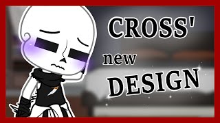 Aftermath of react  CROSS NEW DESIGN  KrossCriller  Gacha Club FR  ENG [upl. by Jinny]