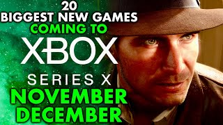 20 Biggest New Xbox Series X Games Coming November  December 2024 [upl. by Usanis]