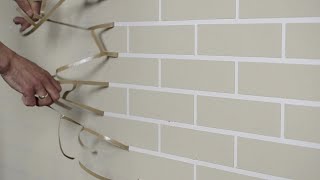 See how to achieve Brick Effect with Dryvit [upl. by Amada]