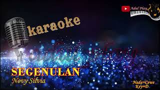 SEGENULAN KARAOKE  NOVY SILVIA [upl. by Keelia668]