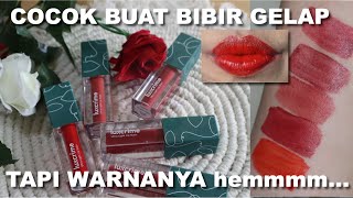 LUXCRIME ULTRALIGHT LIP STAIN SWATCHES amp TEST KETAHANAN  PIGMENTED BANGET SIH   Maria Soelisty [upl. by Gordan]