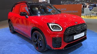 New MINI COUNTRYMAN S JCW ALL4 2024  FIRST LOOK amp visual REVIEW exterior interior [upl. by Ahsahs]