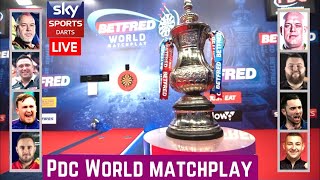 World Matchplay Darts 2024  Darts Live Stream  Day 6 Quarter  Finals  Darts Results Today [upl. by Tabor23]