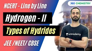 Hydrogen  Types of Hydrides  jeenation7631  Paaras Thakur [upl. by Dreda944]