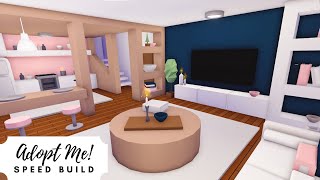 🤍 Adopt me aesthetic Queenslander house 🤍  speed build [upl. by Fernanda719]