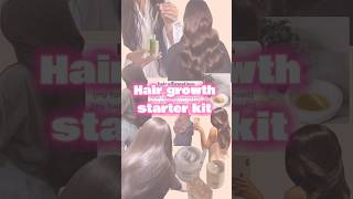 ✨Hair growth starter kit ✨haircare kawaiiasthetic viralvideo aesthetic music [upl. by Callista]