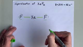 Hybridization of XeF2 sp3d  How to Find [upl. by Aurelie]