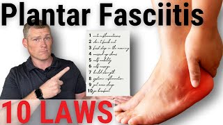 The 10 Laws of Plantar Fasciitis Recovery [upl. by Tutt]