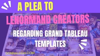 Lets Talk About Grand Tableau Templates That Dont Work and one that does [upl. by Shaylah]