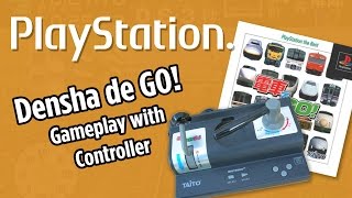 Densha de Go gameplay with controller 電車でGO Playstation PS1 [upl. by Stark]