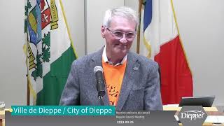 City of Dieppe  Regular Council Meeting 20230925 [upl. by Waine242]