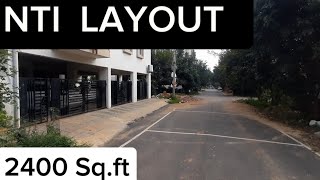 NTI LAYOUT 1st Phase 2400SQFT Near Sahakarnagar [upl. by Dalt]