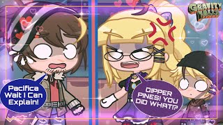 Dipper Did WHAT  Gacha  Gravity Falls  Dipper X Pacifica [upl. by Maril]