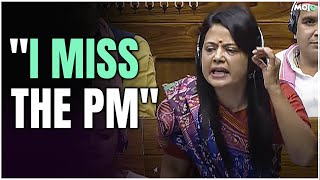 Mahua Moitra Slams Modi BJP In This Fiery Return to Lok Sabha I Watch Full Speech [upl. by Aicenra]