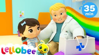 Doctor Song  Stay Safe and Healthy  Lellobee  Kids Songs  Nursery Rhymes [upl. by Llerrad872]