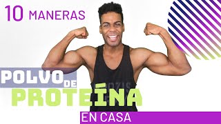 💪 POLVO DE PROTEÍNA casero y BARATO 😱 10 maneras de hacer PROTEÍNA EN POLVO en casa ✅ MUY FÁCIL [upl. by Eityak]