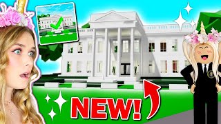 I BOUGHT The NEW WHITE HOUSE In Brookhaven Roblox [upl. by Feinstein]