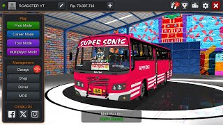 NEW KONDODY CALISTA BS4 BUS MOD FOR BUS SIMULATOR INDONESIA  live kondodybus [upl. by Jennings]