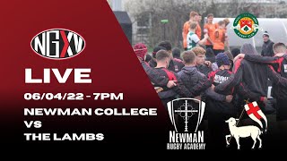 LIVE RUGBY NEWMAN COLLEGE vs THE LAMBS [upl. by Cram502]