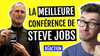 La meilleure conférence de Steve Jobs RÉACTION [upl. by Helsa376]