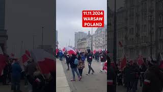 Minutes before the Polish Independence Day March [upl. by Richardson814]