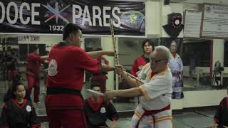 SGM Diony Canete  Doce Pares World HQ [upl. by Xirdnek]