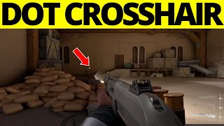 How To Make DOT Crosshair in Valorant  Full Guide 2024 [upl. by Attenborough978]