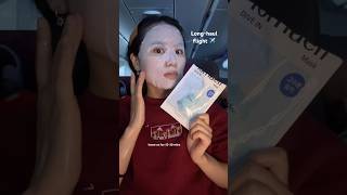 Skincare in the sky  dry skin routine ✈️ kbeauty koreanskincare skincareroutine [upl. by Brianna866]