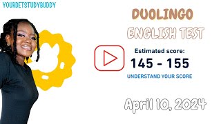 Duolingo Practice Test Before The Real Test April 10 2024I How I Scored 155 Improved DET SCORE [upl. by Lundgren]