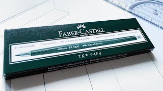 Faber Castell TK 9400 2mm Clutch Pencil Lead Holder UNBOXING amp First Impressions [upl. by Lennahc]