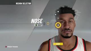 NBA 2K21 Ishmail ish Wainright creation tutorial [upl. by Lodi]