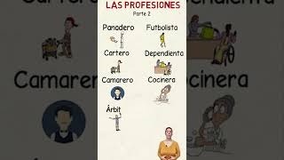 aprenderespañol Vocabulario de las profesiones [upl. by Traver]