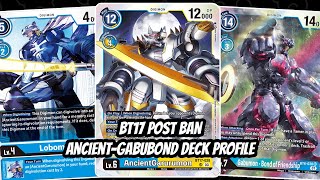 Post Ban BT17 AncientGabuBond Deck List Profile [upl. by Aicala]