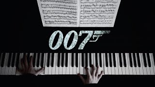 James Bond Theme Piano Cover  Arr Patrik Pietschmann [upl. by Siskind]