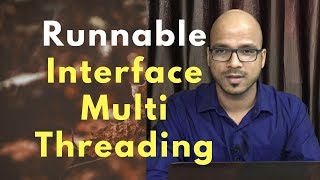 133 Multithreading using Runnable Interface [upl. by Tisdale]