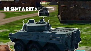 OH SHT A RAT  war Thunder mobile [upl. by Rossner]