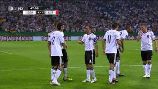 Deutschland vs Österreich 62 Alle Tore Highlights EMQuali 020911 HD [upl. by Tnarg]