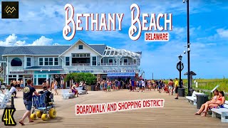 Bethany Beach Delaware Boardwalk 4K [upl. by Lombardo680]